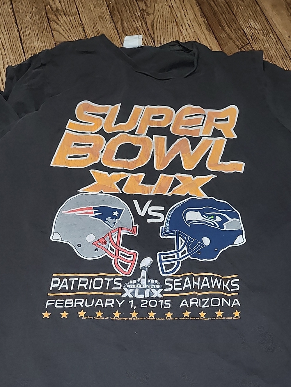 2015 VINTAGE Super Bowl XLIX Patriots vs Seahawks